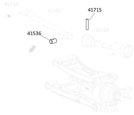 UT4 Front CVD universal pin