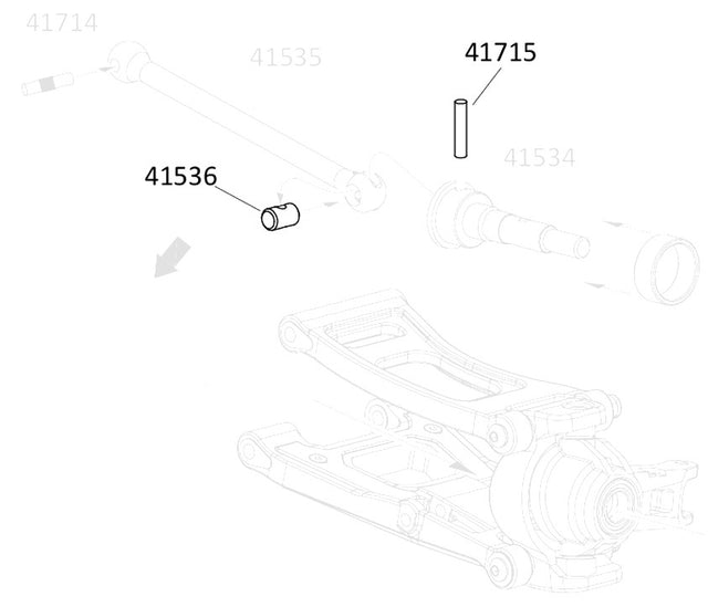 UT4 Front CVD universal pin