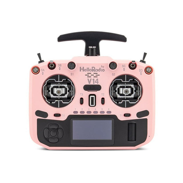 V14 MAX OLED 2,4GHz 4in1 LBT Radio (Multimode - M2) - Black/Pink