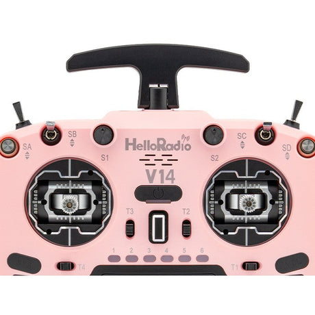V14 MAX OLED 2,4GHz 4in1 LBT Radio (Multimode - M2) - Black/Pink