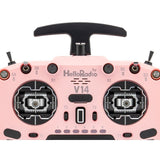 V14 MAX OLED 2,4GHz ELRS LBT Radio (Multimode - M2) - Black/Pink