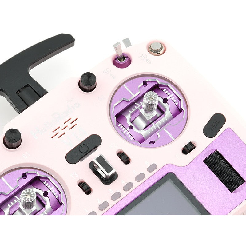 V14 MAX OLED 2,4GHz ELRS LBT Radio (Multimode - M2) - Purple/Pink
