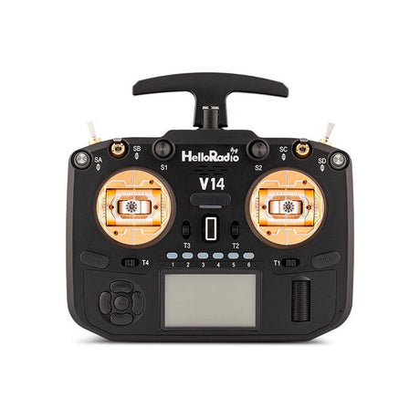 V14 MAX R9 OLED 2,4GHz 4in1 LBT Radio (Multimode - M2) - Black/gold