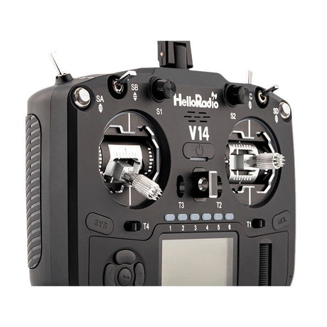 V14 MAX R9 OLED 2,4GHz ELRS LBT Radio (Multimode - M2) - Black/Black