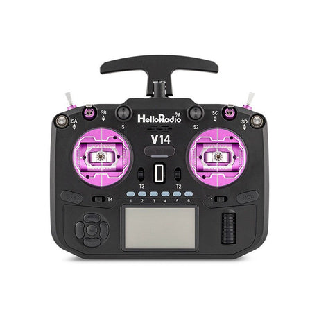 V14 MAX R9 OLED 2,4GHz ELRS LBT Radio (Multimode - M2) - Black/Purple