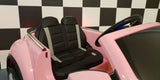 VW Beetle elektrisk børnebil 12 volt pink