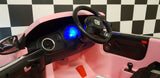 VW Beetle elektrisk børnebil 12 volt pink