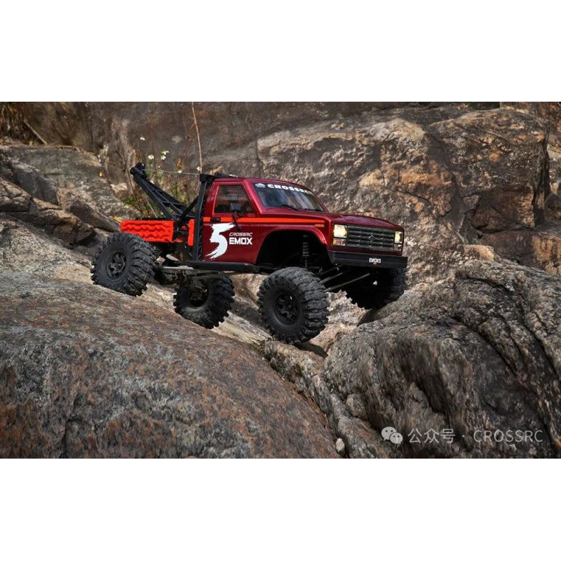 Crawling kit - EMOX5 1/8 ARTR kit  (metal red)