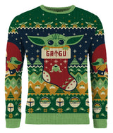 Star Wars Christmas Sweater Baby Yoda Size M