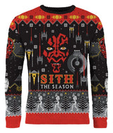 Star Wars Christmas Sweater Sith Size M