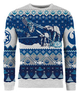 Star Wars Christmas Sweater AT-AT Assault Size M