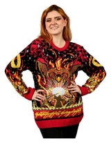 Lord of the Rings Christmas Sweater Balrog Size M