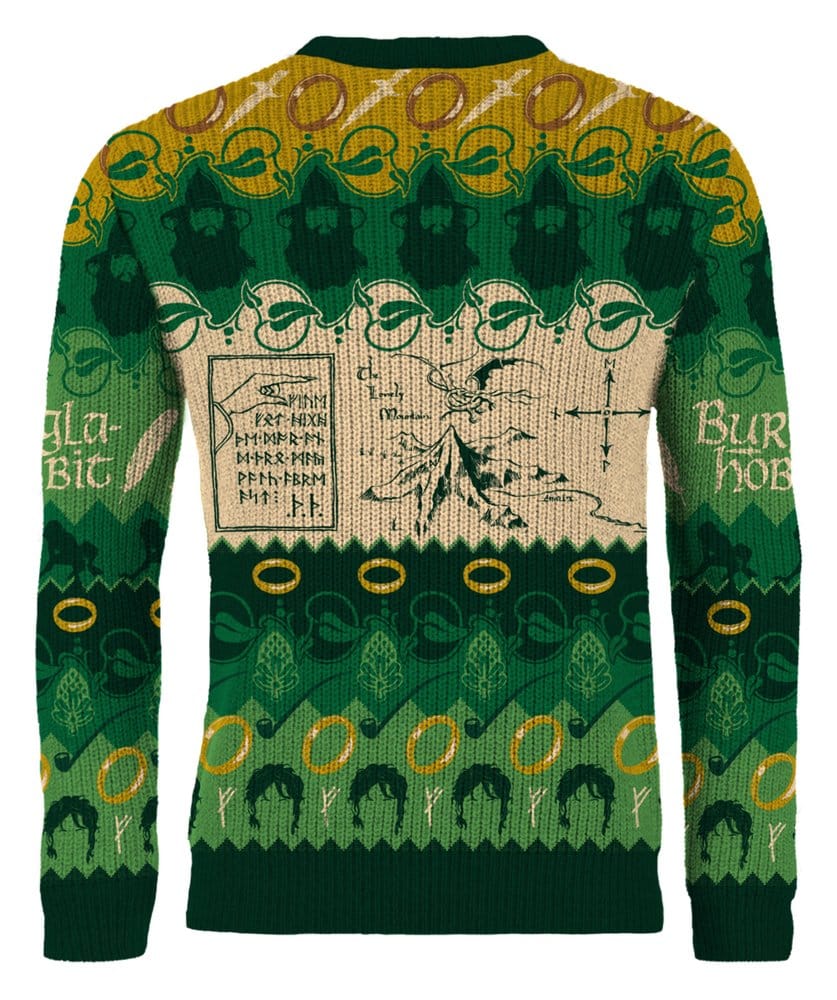 Lord of the Rings Christmas Sweater The Shire Size L