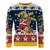 Simpsons Christmas Sweater D'oh Ho Ho! Size L
