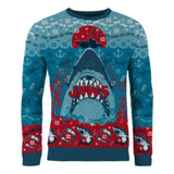Jaws Christmas Sweater Jaws  Size L