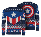 Captain America Christmas Sweater Size XL