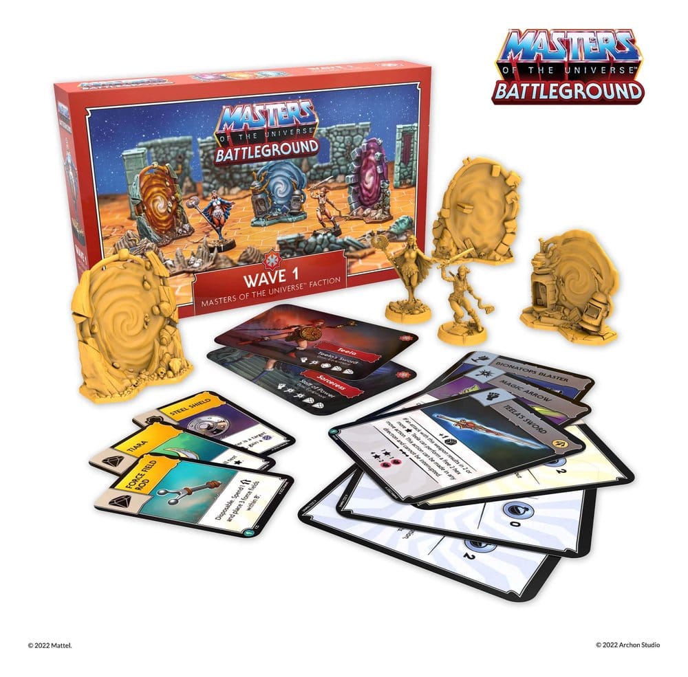 Masters of the Universe: Battleground Miniatures Game Wave 1: Masters of the Universe Faction *German Version*