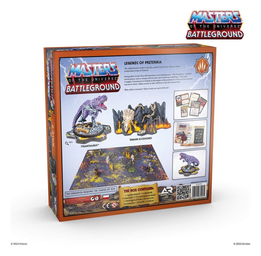 Masters of the Universe: Battleground Miniatures Game Wave 2: Legends of Preternia *English Version*