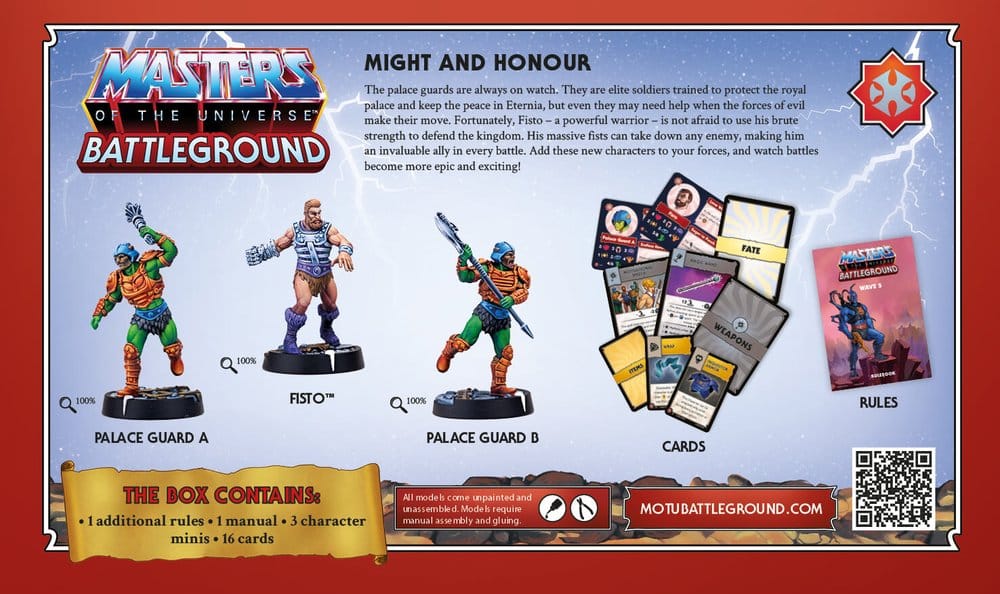 Masters of the Universe: Battleground Miniatures Game Wave 5: Masters of the Universe Faction *French Version*