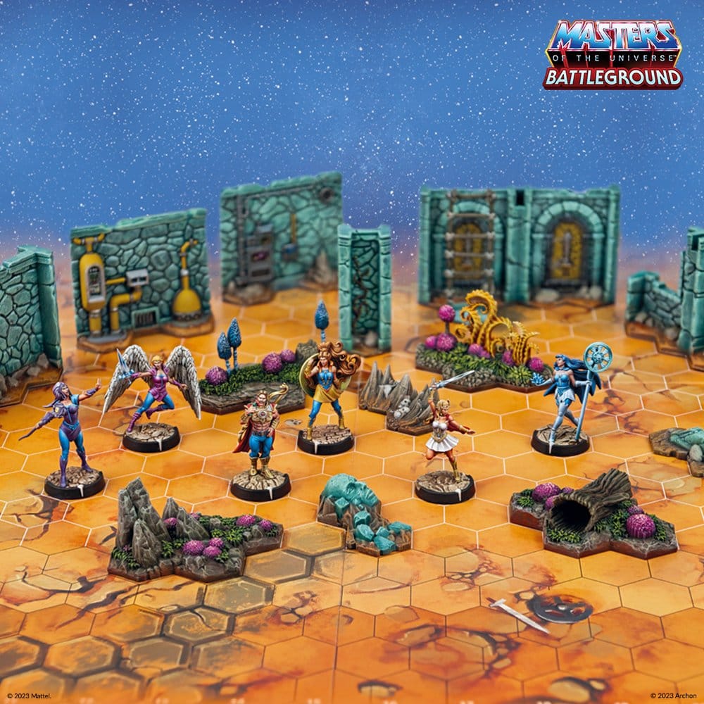 Masters of the Universe: Battleground Miniatures Game Wave 7: The Great Rebellion *Italian Version*