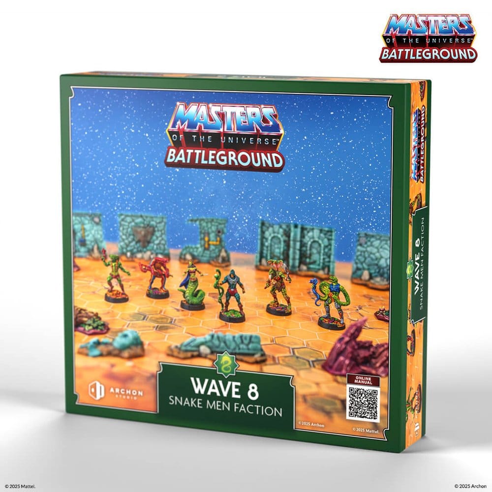 Masters of the Universe: Battleground Miniatures Game Wave 8: Snake Men Faction *German Version*