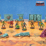 Masters of the Universe: Battleground Miniatures Game Wave 8: Snake Men Faction *French Version*