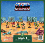 Masters of the Universe: Battleground Miniatures Game Wave 8: Snake Men Faction *French Version*