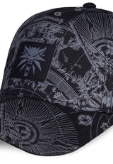 The Witcher Baseball Logo Black