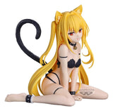To Love Ru Darkness Nyarls Collection PVC Figure Konjiki no Yami Sitting Version 13 cm