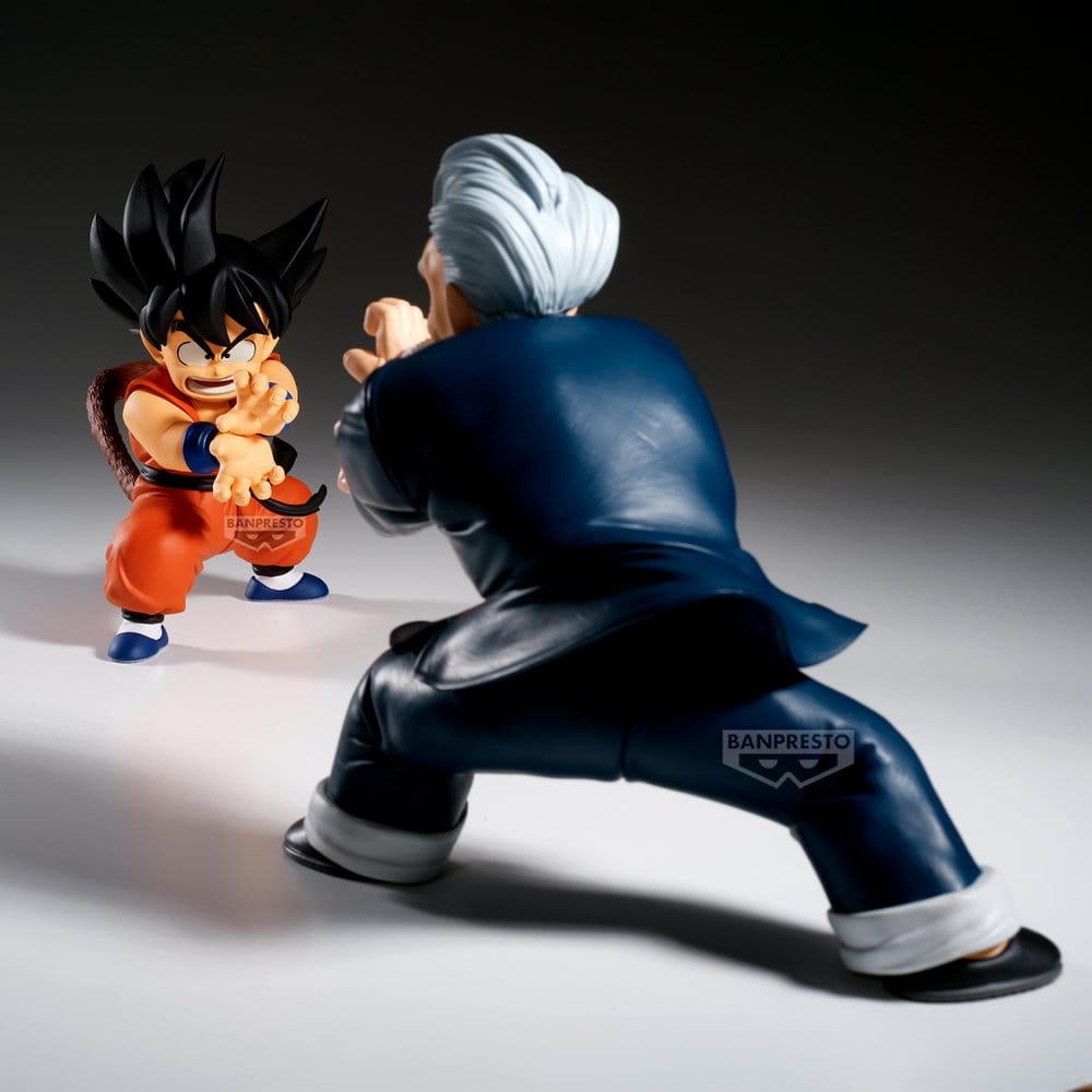Dragon Ball Match Makers Son Goku & Jackie Chun PVC Figure Son Goku 12 cm