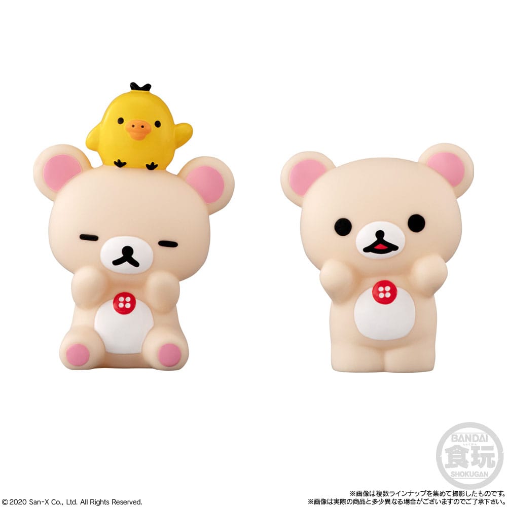 Rilakkuma Friends Soft Vinyl Figures 6 cm Wave 4 Display (12)