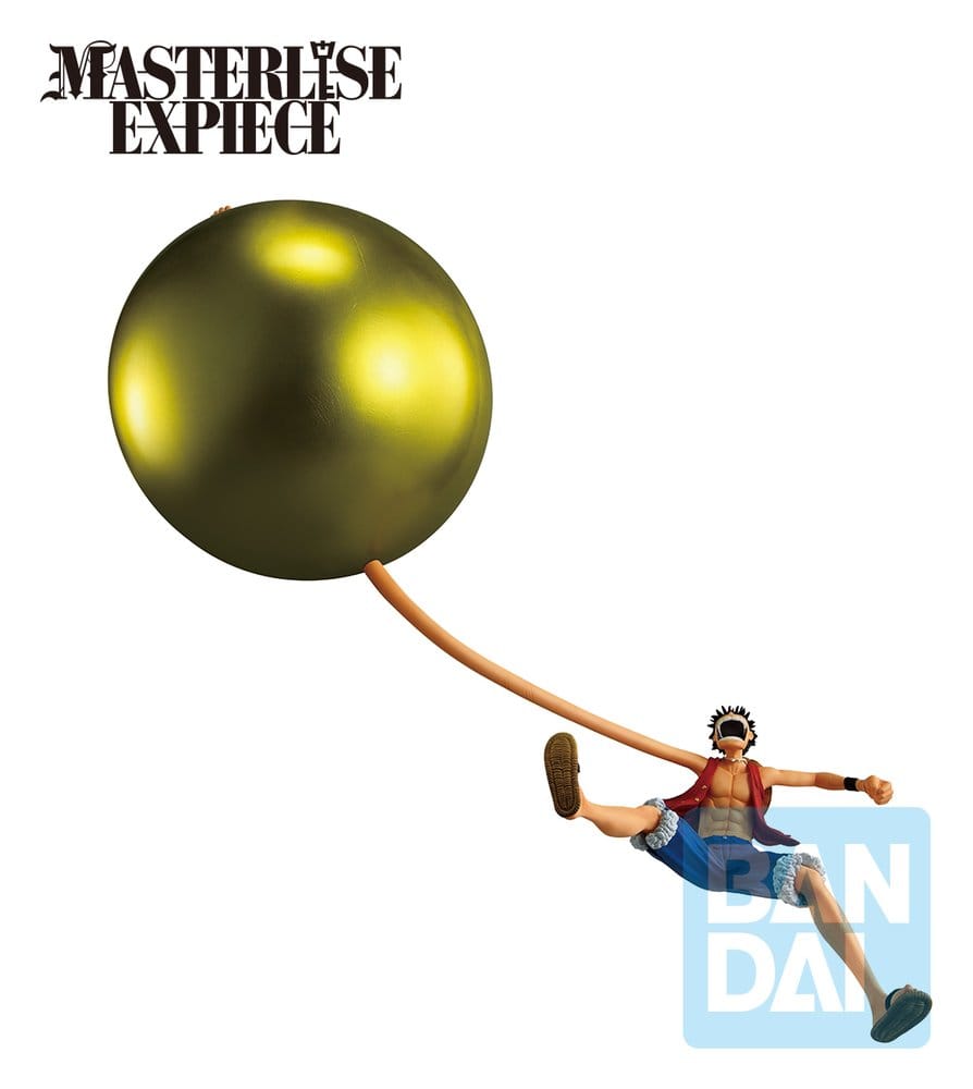 One Piece Playing Love Song in the Sky Ichibansho Masterlise Expiece PVC Figure Monkey D. Luffy 19 cm