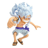 One Piece Mega WCF PVC Statue Monkey D. Luffy vs Borsalino 13 cm