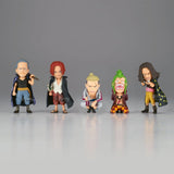 One Piece World Collectable Figure Red Hair Pirates vs Bartolomeo 5 cm Blind Box Display (12)
