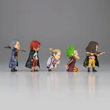 One Piece World Collectable Figure Red Hair Pirates vs Bartolomeo 5 cm Blind Box Display (12)