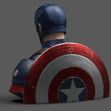 Avengers Endgame Coin Bank Captain America 20 cm