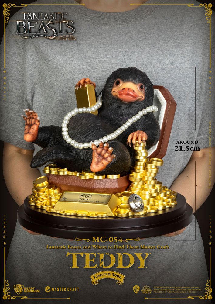 Fantastic Beasts Master Craft Statue Teddy 21 cm