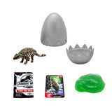 Jurassic World Rebirth Pop N Lock Breach Blind Box Captivz Build n Battle Dinos Display (12)