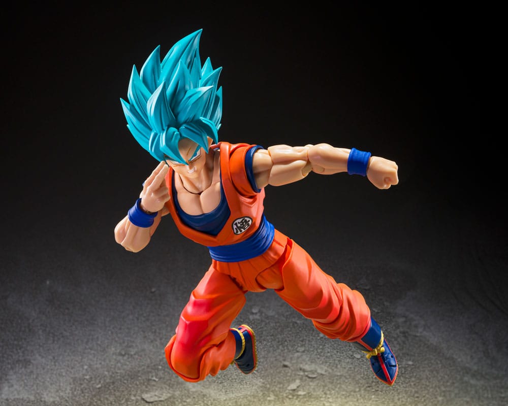 Dragon Ball Super S.H.Figuarts Action Figure Super Saiyan God Super Son Guko (Blue power transcending Limits) 15 cm