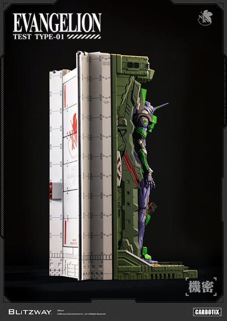 Evangelion Carbotix Action Figure Evangelion Unit-01 Test Type (DX Ver.) 33 cm – billede 3