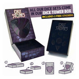 CritStones Metal Dice Set Gorgon Gaze (7)