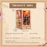 Book Nook Twilight Sakura Path 23 x 12 cm