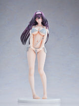 Original Model Statue 1/5 Tomoe Sakura Swimsuit Black Hair Wholesome Ver. Illustration by Toshi Tsutakaze 32 cm