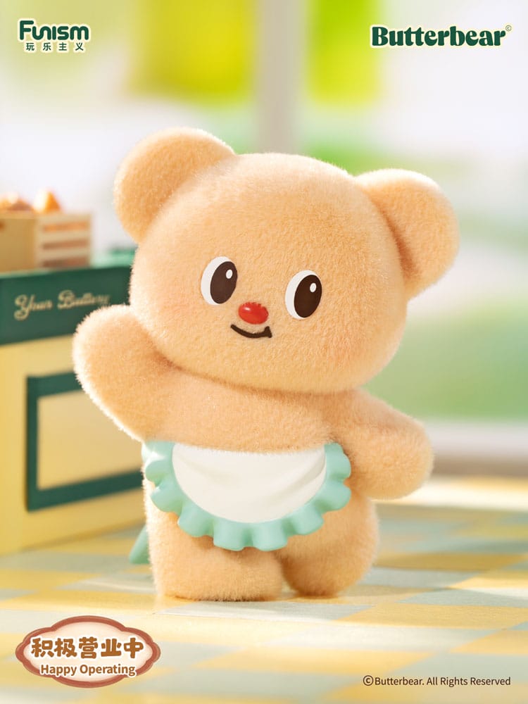 Butterbear Operating Day Series Mini Figures 9 cm Display (8)