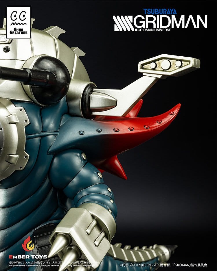 SSSS. Gridman Vinyl Figure Chibi Creature Mecha Ghoulghilas the Revenge Kaiju 14 cm