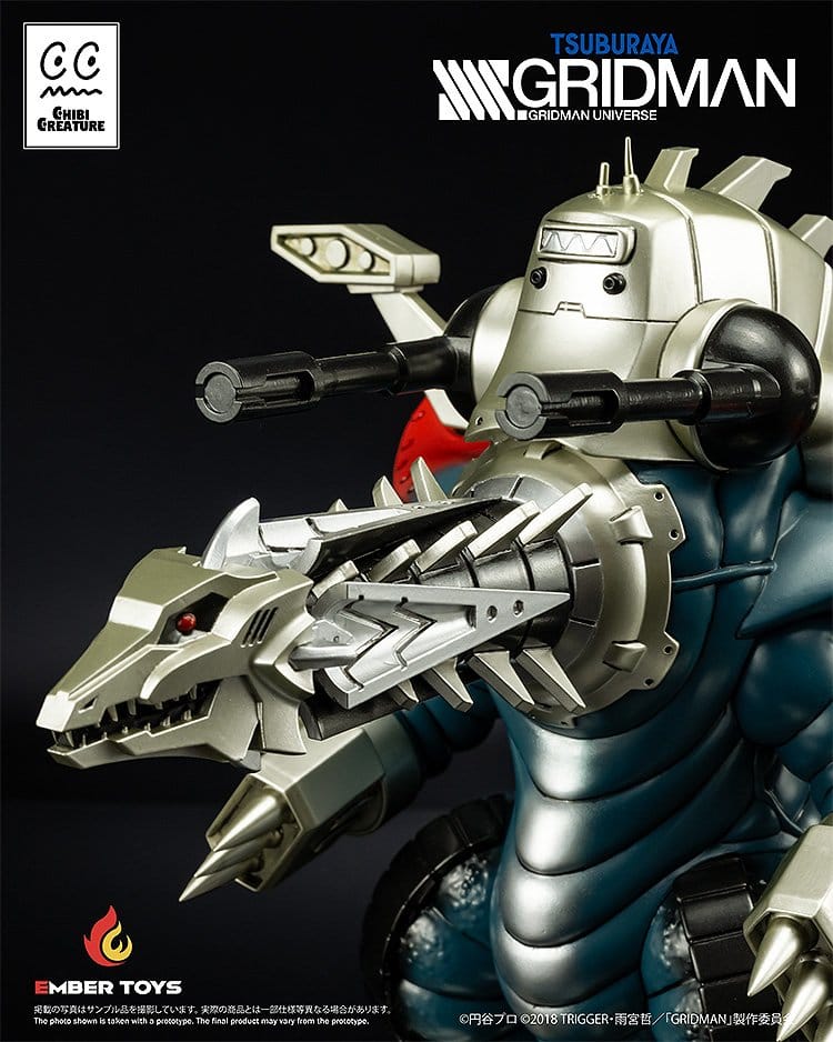 SSSS. Gridman Vinyl Figure Chibi Creature Mecha Ghoulghilas the Revenge Kaiju 14 cm