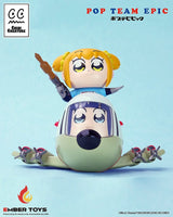 Pop Team Epic Chibi Creature Vinyl Figures 2-Pack POPUKO & PIPIMI: Skeleton Competition Ver.