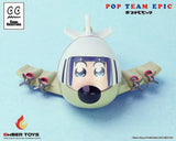 Pop Team Epic Chibi Creature Vinyl Figures 2-Pack POPUKO & PIPIMI: Skeleton Competition Ver.