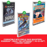 PET Protectors 10-Pack for Booster, Magic, Yu-Gi-Oh Cards