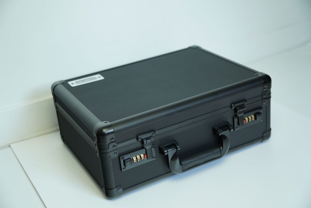 Evoretro Trading Card Suitcase Black
